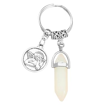 Amazon.co.jp: [Mechesa] クリスタルチェーンキーホルダー